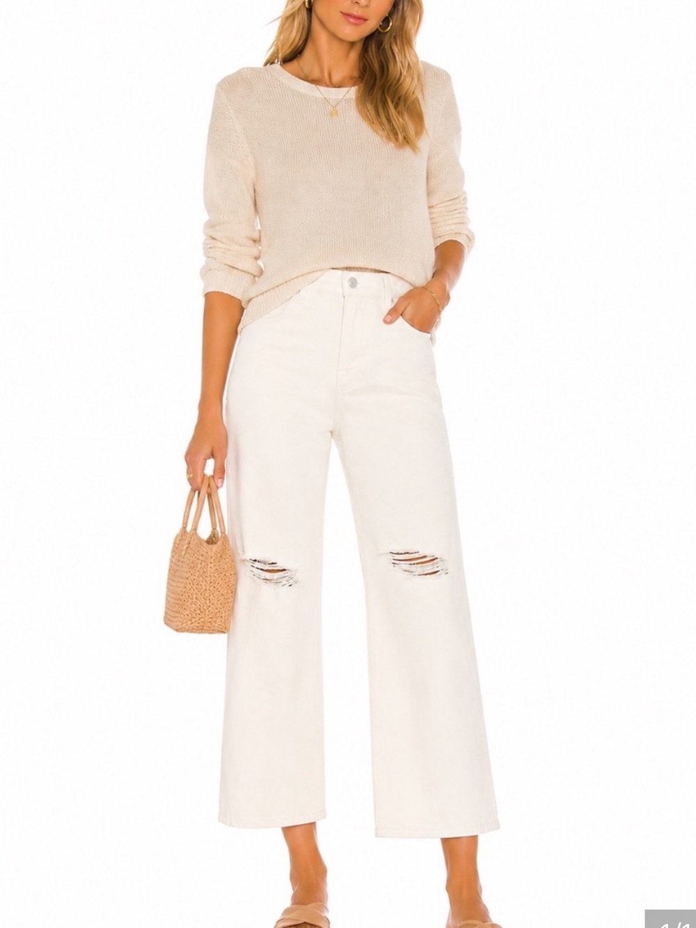 Hudson Jeans | Rosalie Wide Leg Ankle Jean